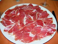 Plato de jamón