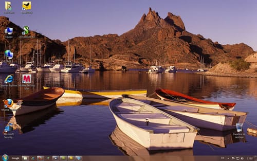 Pantalla Windows 7