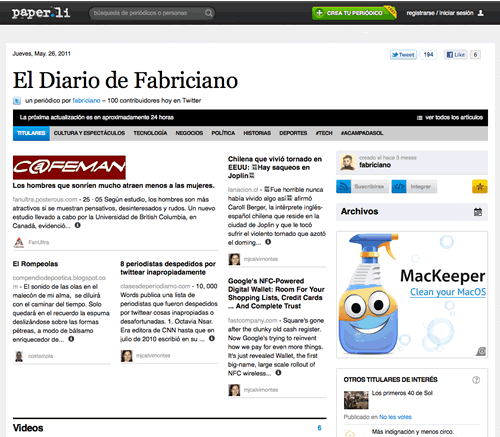 Crea tu propio diario en la Internet Crea tu propio diario en la Internet
