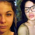Kristina Rei, antes y después