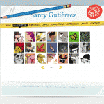 Santy Gutiérrez, humor y arte