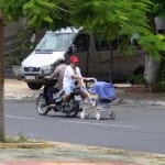 Paseando al bebé