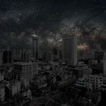 Ciudades bajo la luz de las estrellas
