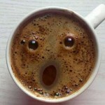 Aterrorizado café
