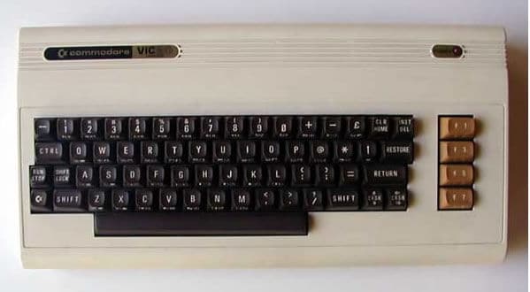 VIC-20 de Commodore, mi primer ordenador