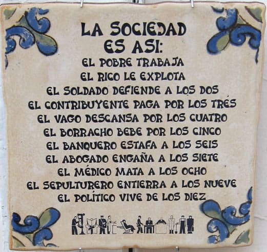 La sociedad es así