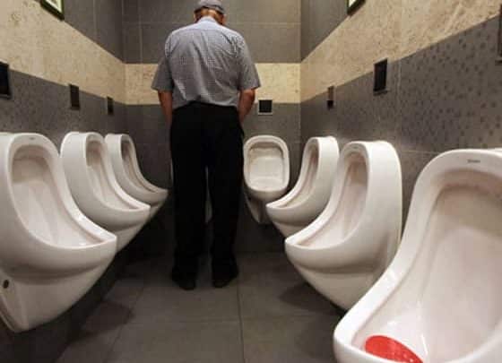 Sin espacio para hacer pis