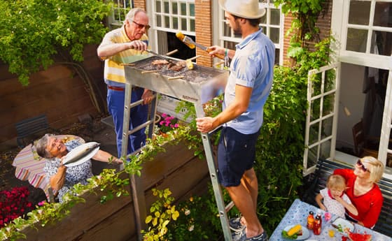 Barbacoa para vecinos