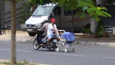 Paseando al bebé