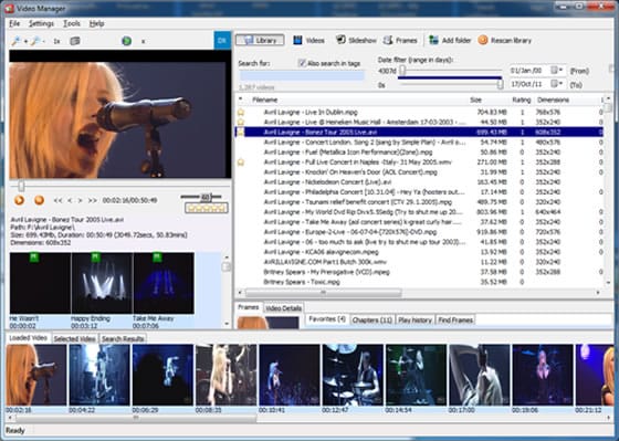 Saleen Video Manager, gestiona tus archivos de vídeo