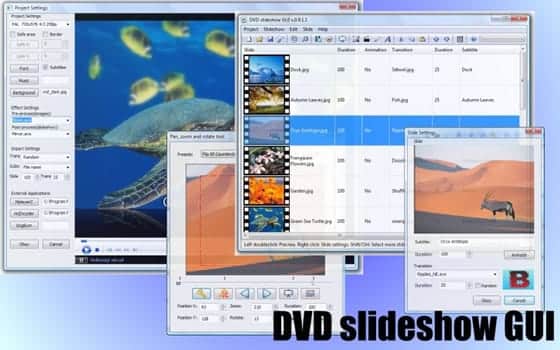 Crea atractivas presentaciones con DVD slideshow GUI