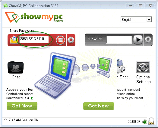 ShowMyPC, acceso remoto a ordenadores