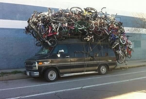 ¿Cuántas bicicletas hay?