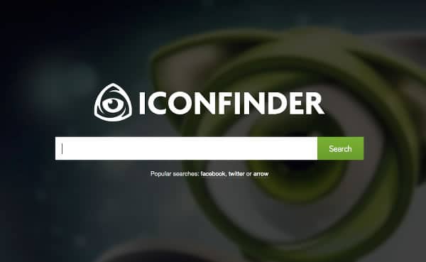 IconFinder, buscador de iconos