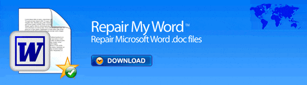 Repair MyWord, para reparar documentos de Word corruptos