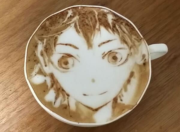 Kazuki Yamamoto, el arte sobre la espuma de un café con leche