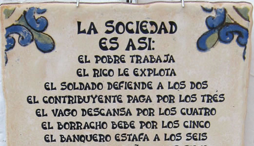 La sociedad es así