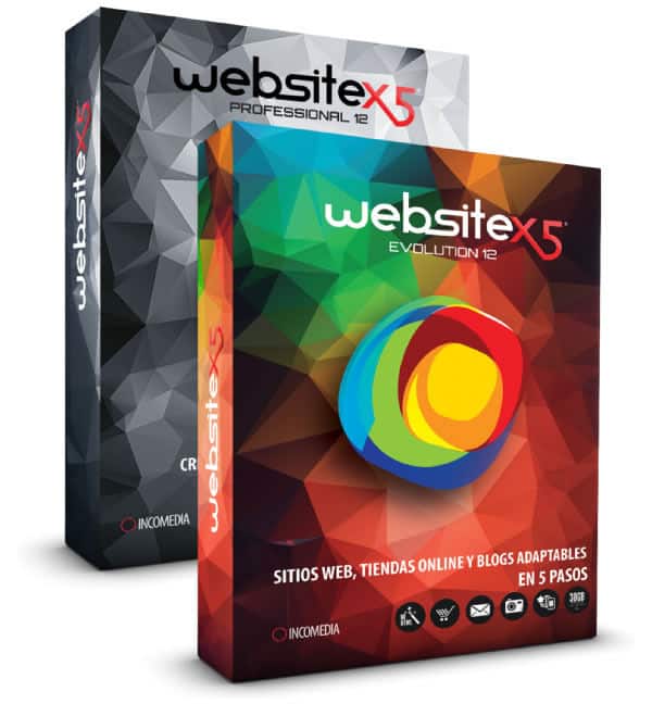 WebSite X5: Evolution 12 y Professional 12