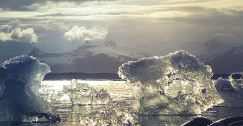 El volumen de la capa de hielo de la Antártida está disminuyendo