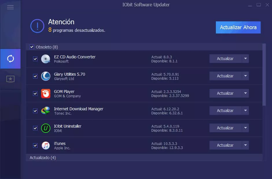 IObit Software Updater