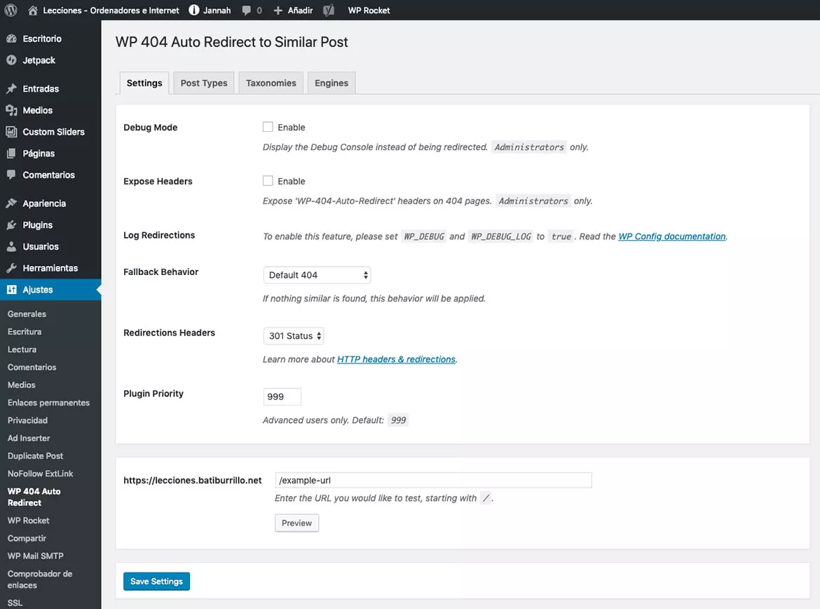 WP 404 Auto Redirect to Similar Post