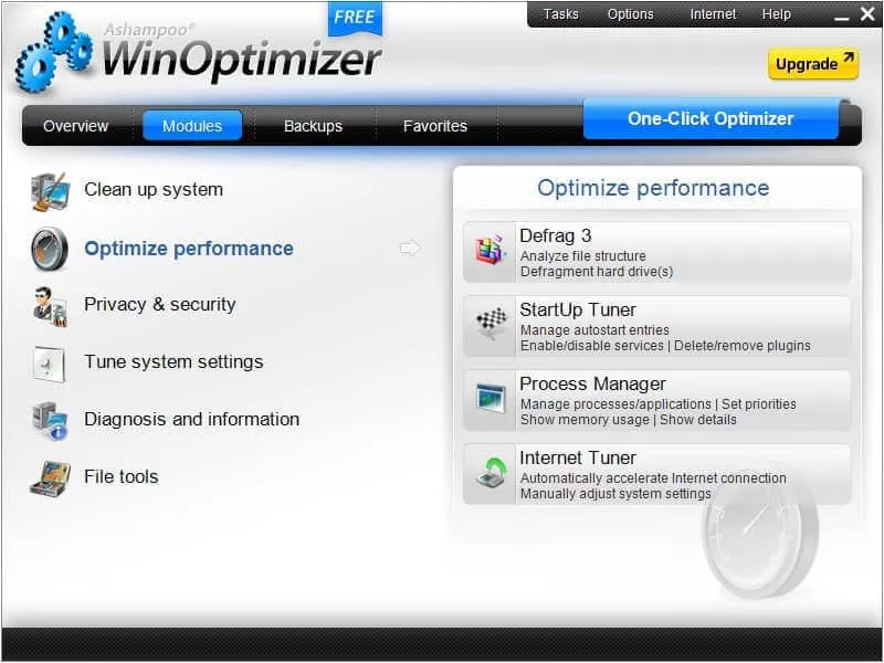 Ashampoo WinOptimizer Free