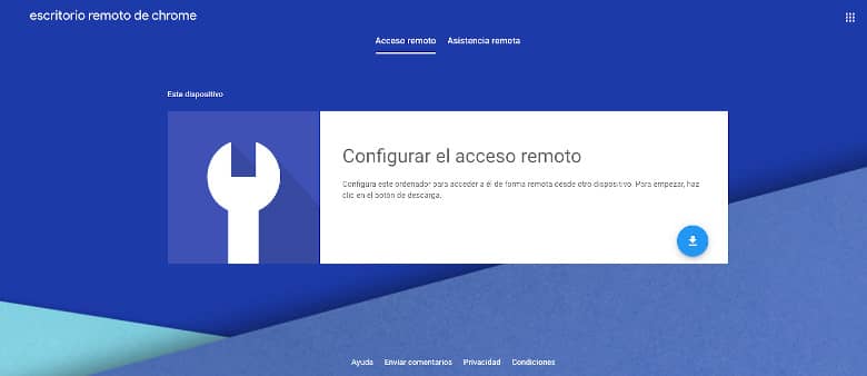 Configurar el acceso remoto