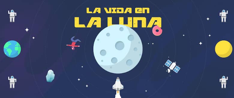 La realidad de la vida en la Luna