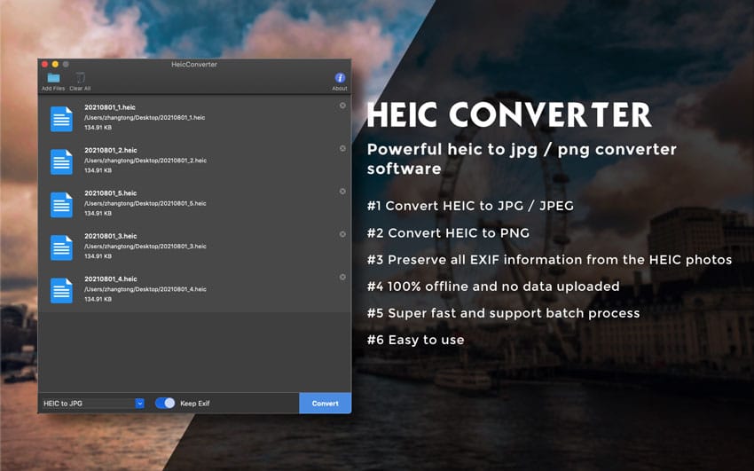HEICFile Converter
