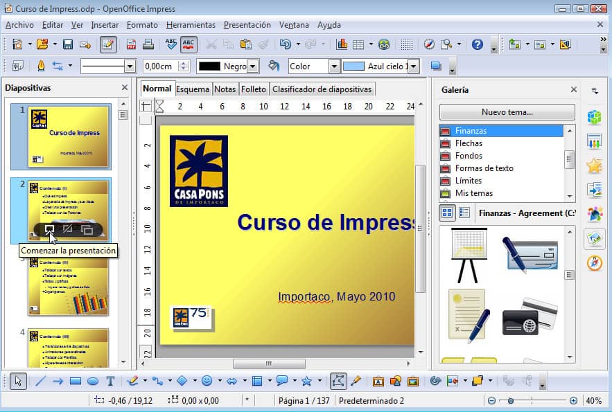 OpenOffice Impress