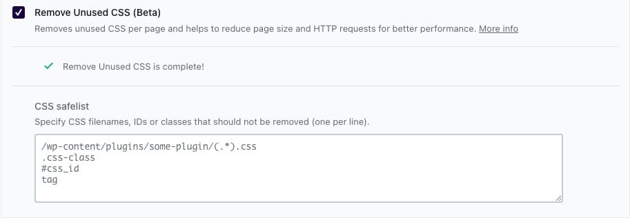 Eliminar archivos CSS no usados