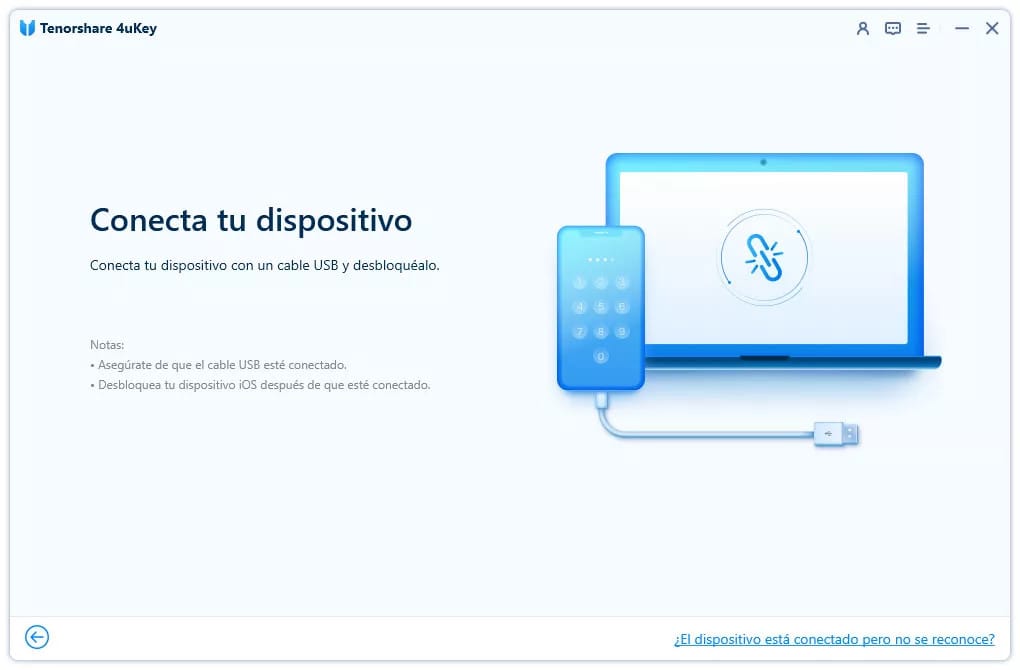 Conecta tu dispositivo