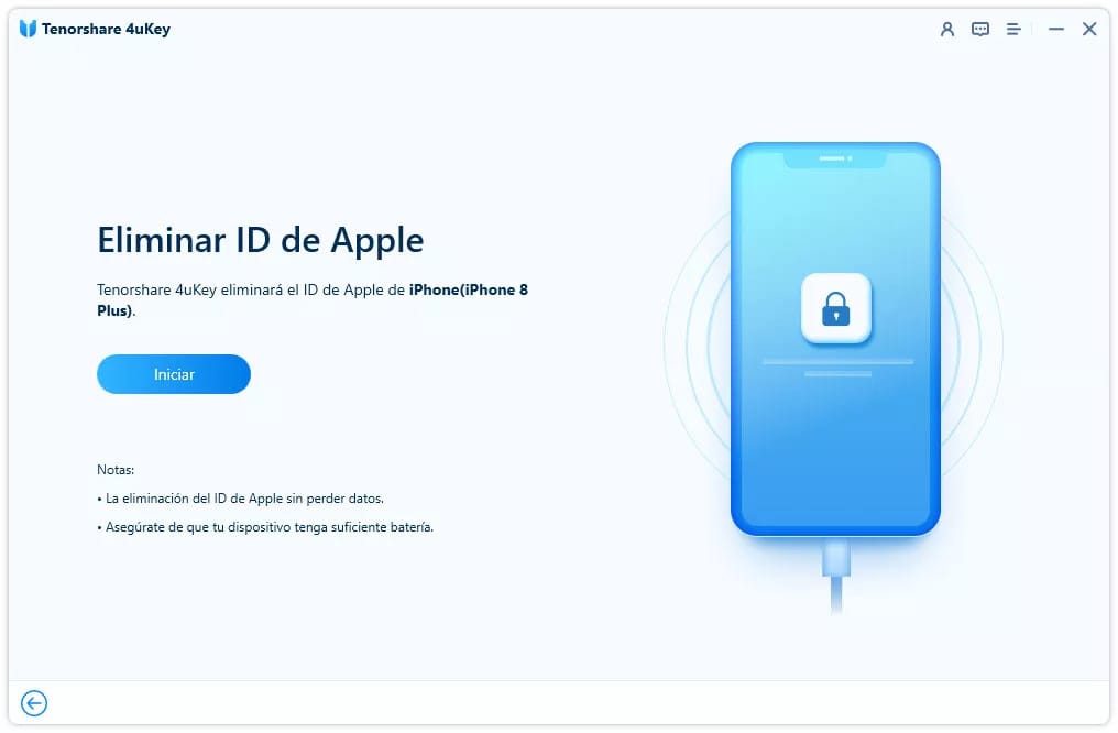 Eliminar ID de Apple