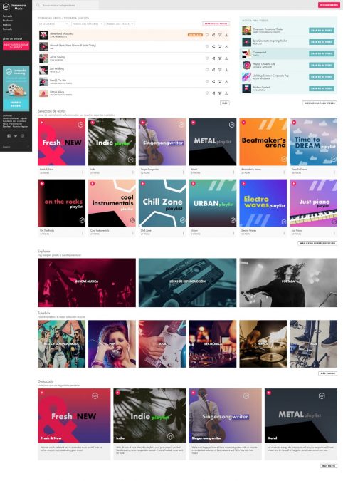 Jamendo Music, para descubrir nuevos artistas independientes