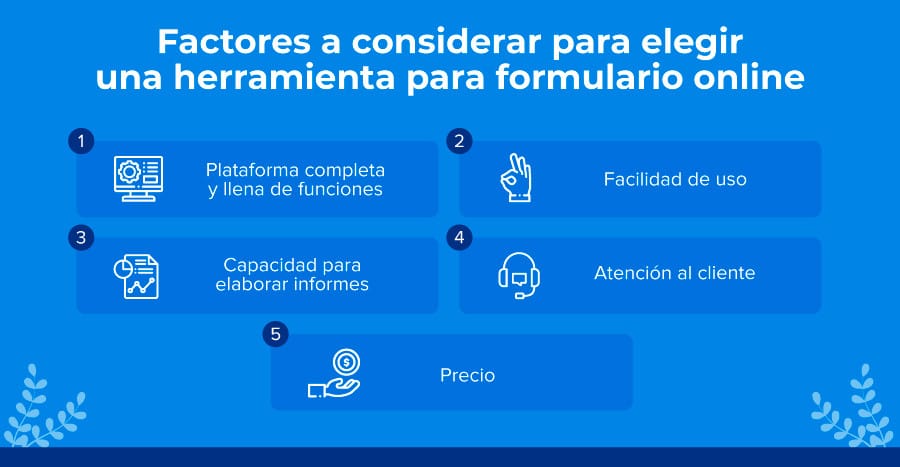 Cómo elegir la mejor herramienta para crear formulario en línea