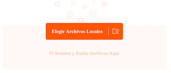 Elegir archivos locales