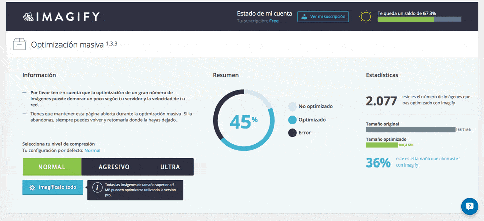 Imagify Image Optimization & Convert WebP