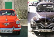 Dos coches de antaño: 600 y 4/4