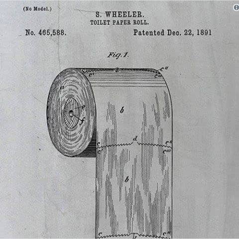 S. Wheeler Toilet Paper Roll
