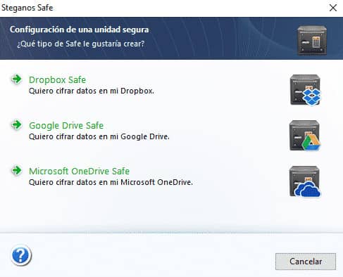 Steganos Safe seguridad en la nube