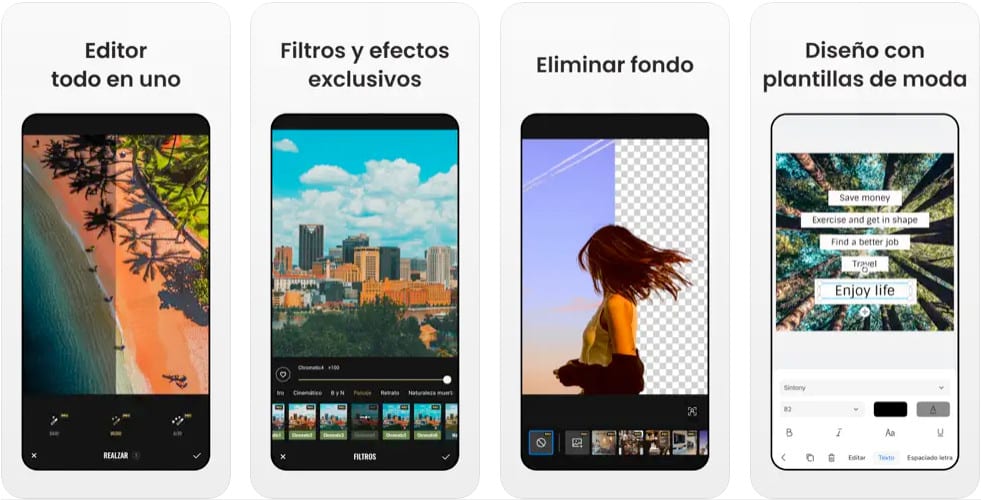 Utilizar Fotor, un gran editor de fotos, en iOS y Android