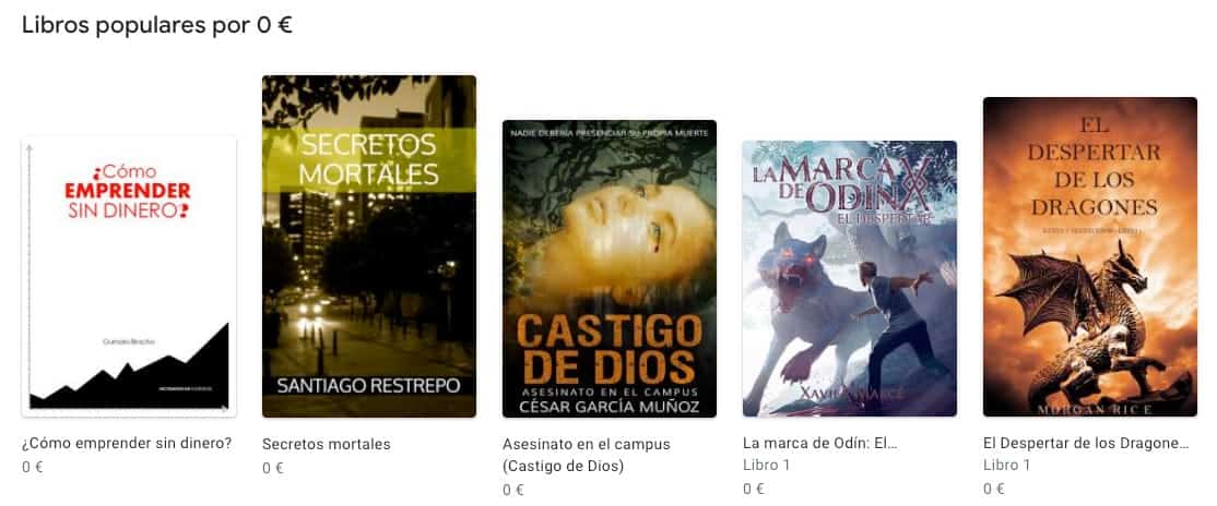 Libros populares