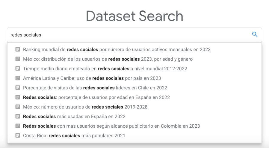 Data Search