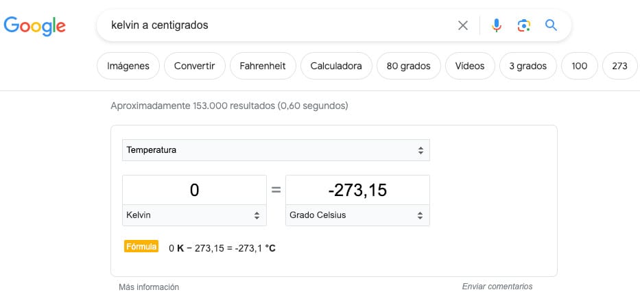 Comparar temperaturas