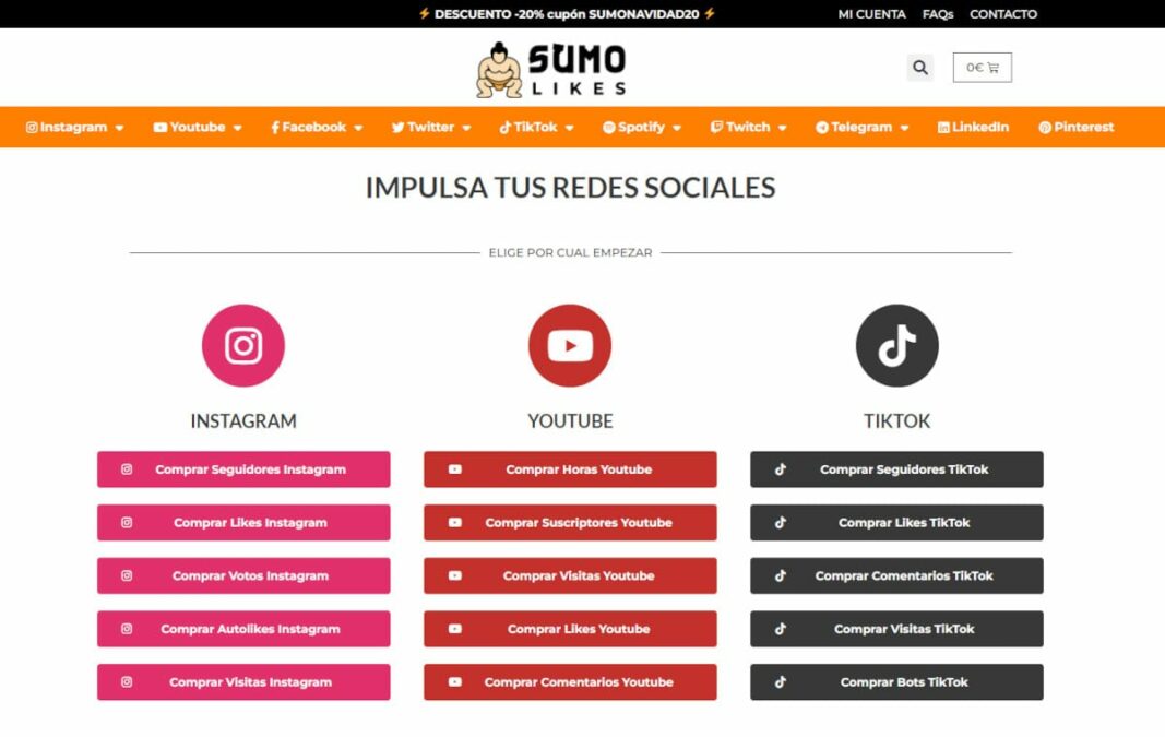 SumoLikes: visitas reales de forma fácil