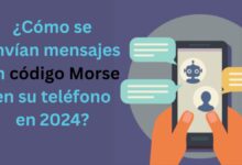 ¿Cómo se envían mensajes en código Morse en su teléfono en 2024?