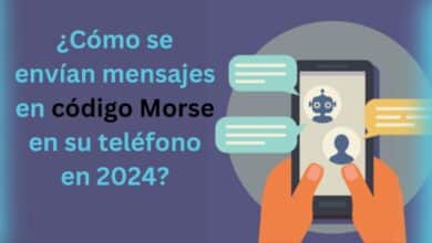 ¿Cómo se envían mensajes en código Morse en su teléfono en 2024?