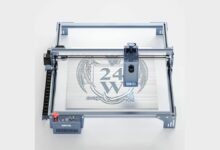 Swiitol C24 Pro 24W Laser Engraver, para grabado láser de alta velocidad