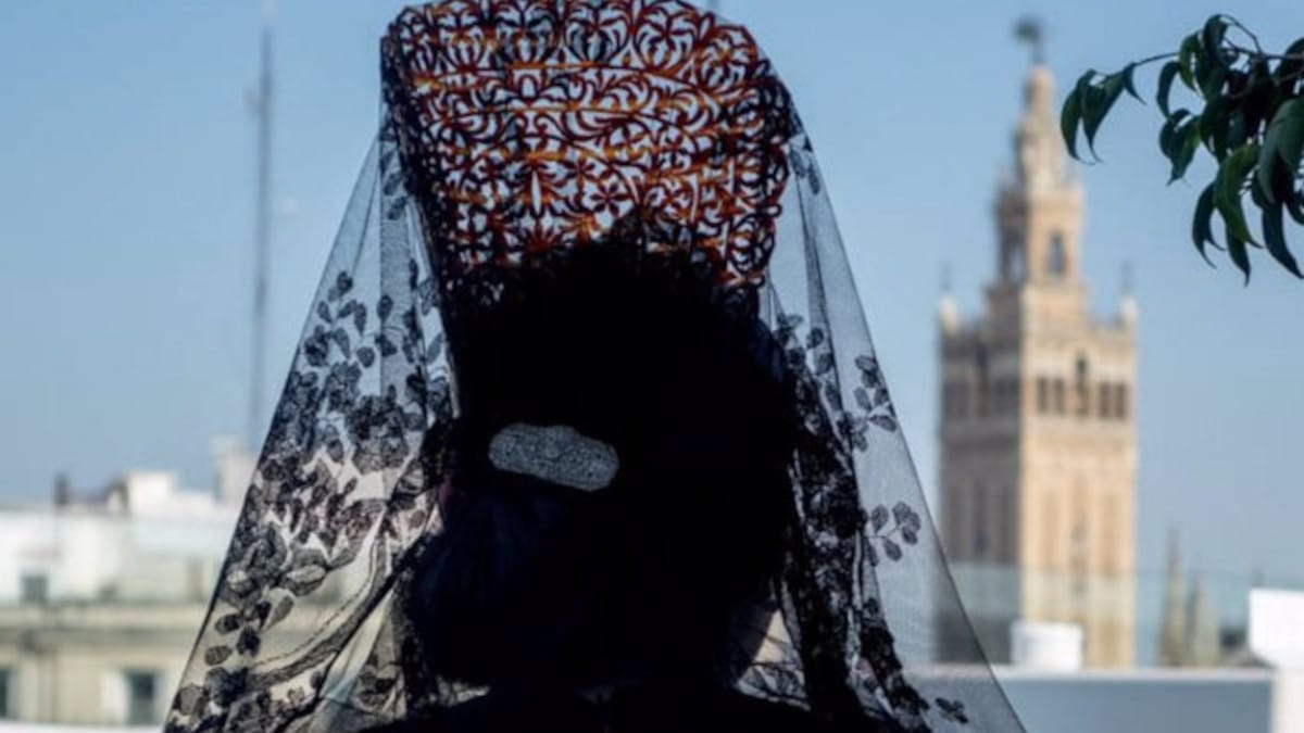 La importancia de la mantilla en la Semana Santa andaluza