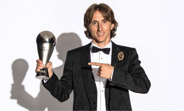 Luka Modrić es el homenajeado con el premio FIFA The Best 2018